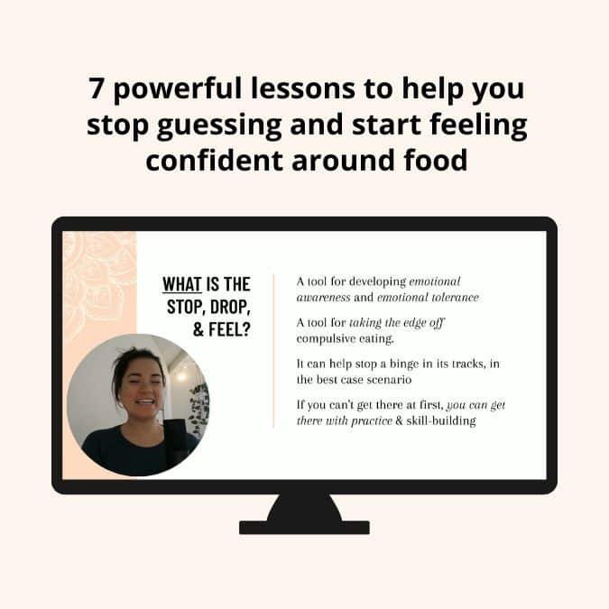 7 powerful lessons to help you stop guessing and start feeling confident around food