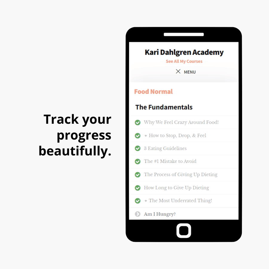 Food Normal: The Ultimate Online Course for Stopping Compulsive Eating