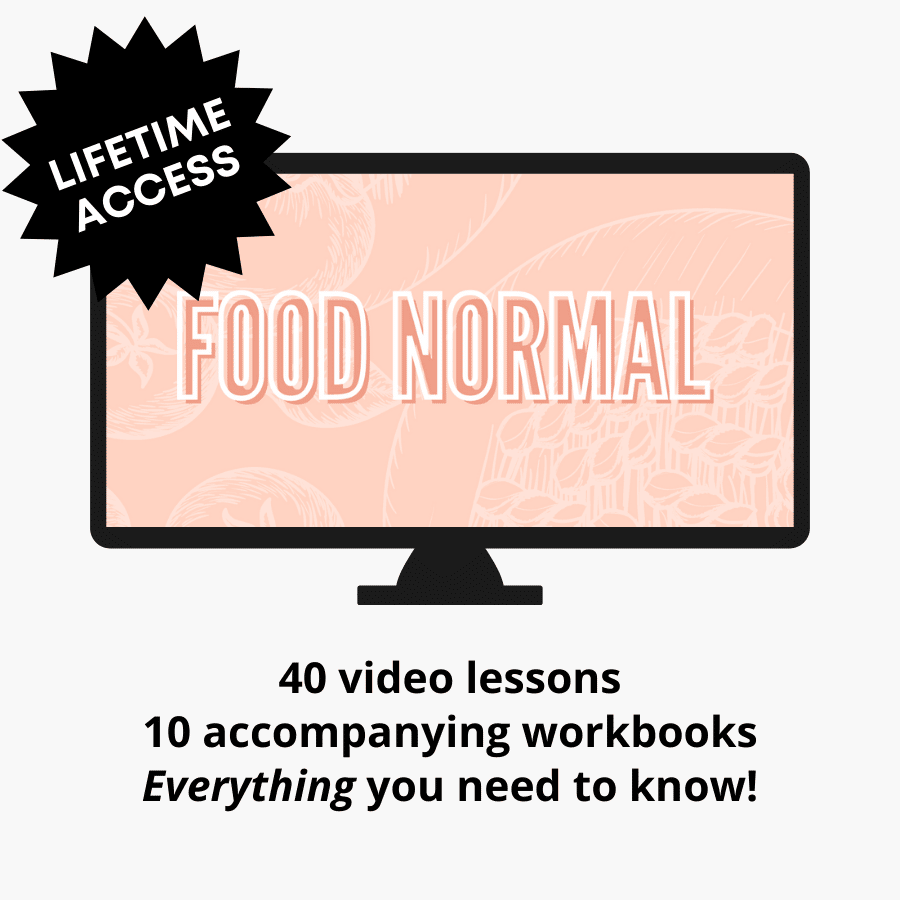 Food Normal: The Ultimate Online Course for Stopping Compulsive Eating